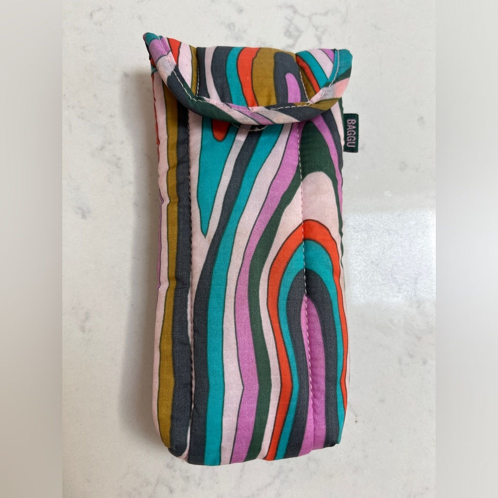 Baggu Woodgrain Glasses Sleeve / Pouch